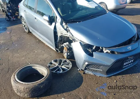 2020 Toyota Corolla Se z USA, uszkodzony, nr VIN JTDS4RCEXLJ002250